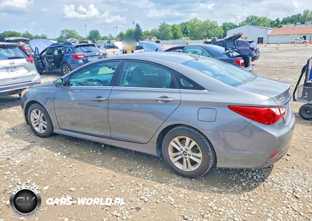 2014 Hyundai Sonata Gls VIN:5NPEB4AC6EH860561 - 2