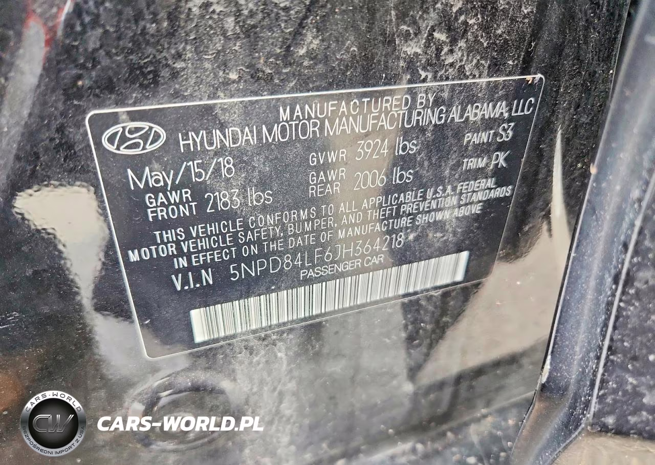 2018 Hyundai Elantra Sel VIN:5NPD84LF6JH364218 - 13
