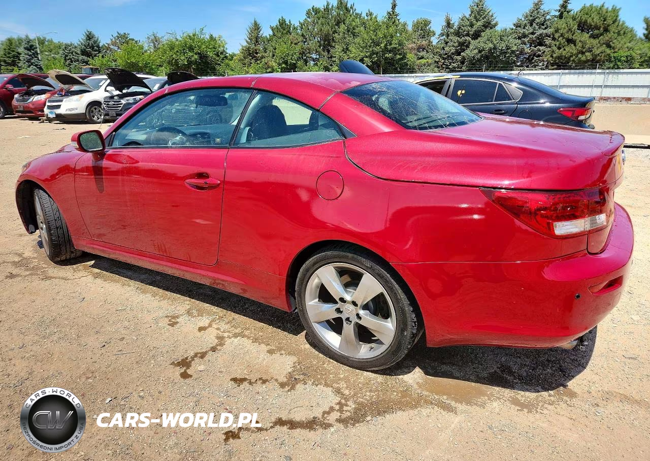2011 Lexus Is 350 VIN:JTHFE2C22B2505208 - 2