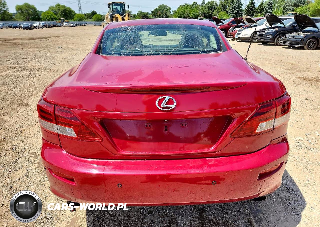 2011 Lexus Is 350 VIN:JTHFE2C22B2505208 - 6