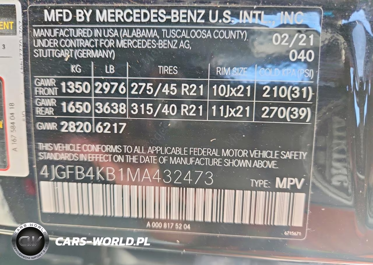 2021 Mercedes-Benz Gle 350 4Matic VIN:4JGFB4KB1MA432473 - 13