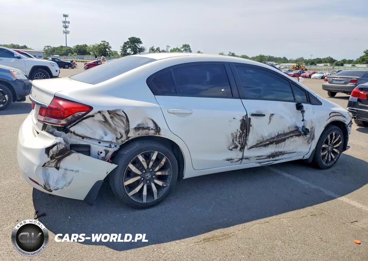 2015 Honda Civic Exl VIN:19XFB2F9XFE048000 - 3