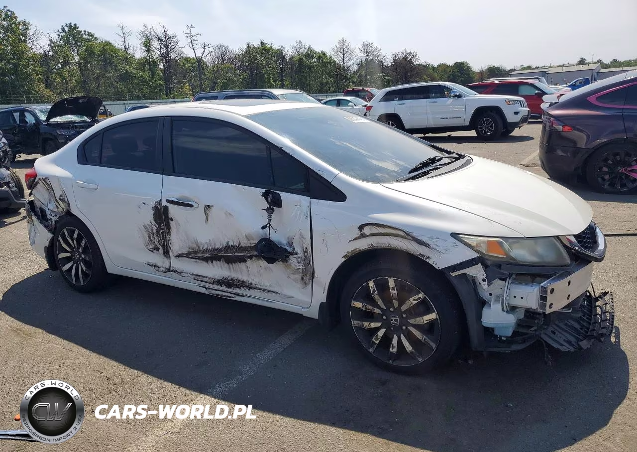 2015 Honda Civic Exl VIN:19XFB2F9XFE048000 - 4