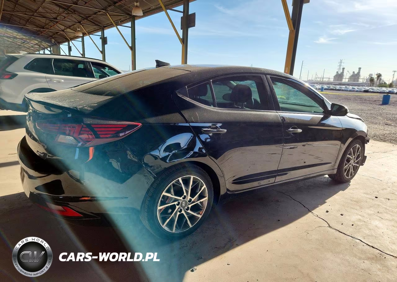 2020 Hyundai Elantra Limited VIN:5NPD84LF4LH575307 - 3