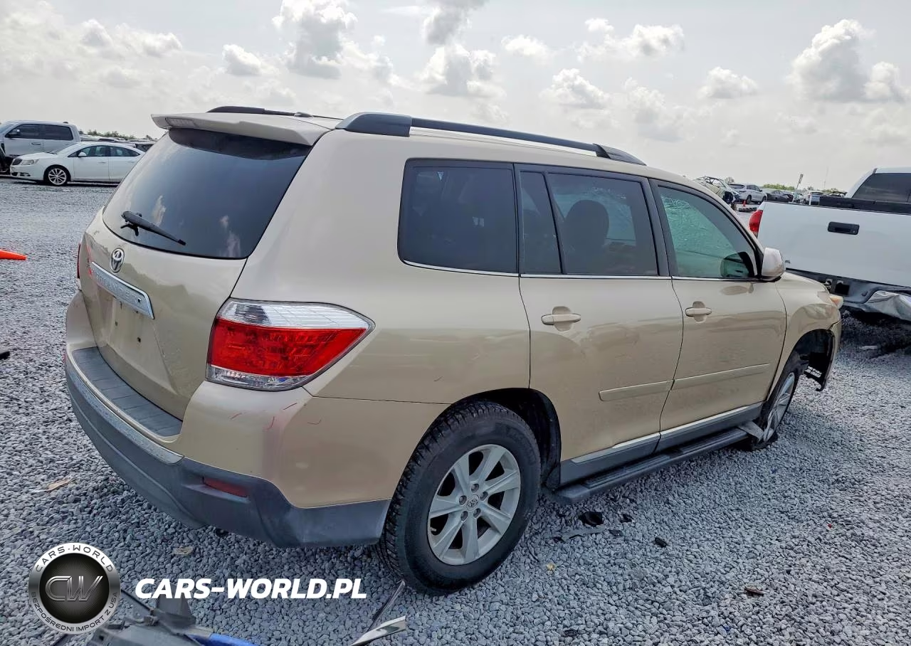 2012 Toyota Highlander Base VIN:5TDZK3EH2CS058047 - 3