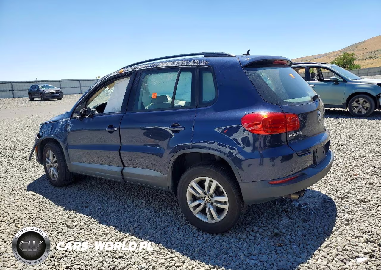 2016 Volkswagen Tiguan S VIN:WVGAV7AX2GW562169 - 2