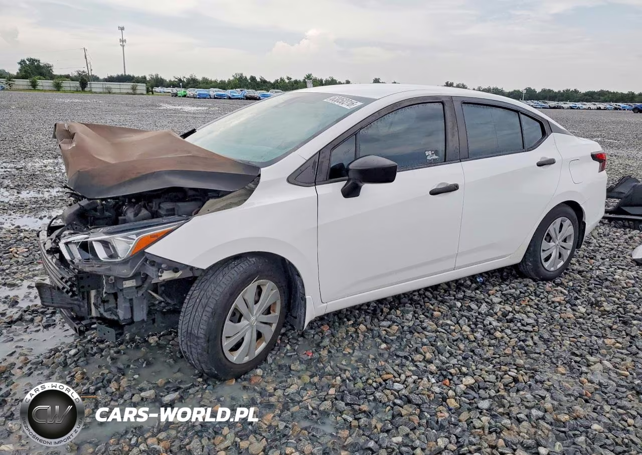 2022 Nissan Versa S VIN:3N1CN8BV5NL853822 - 1
