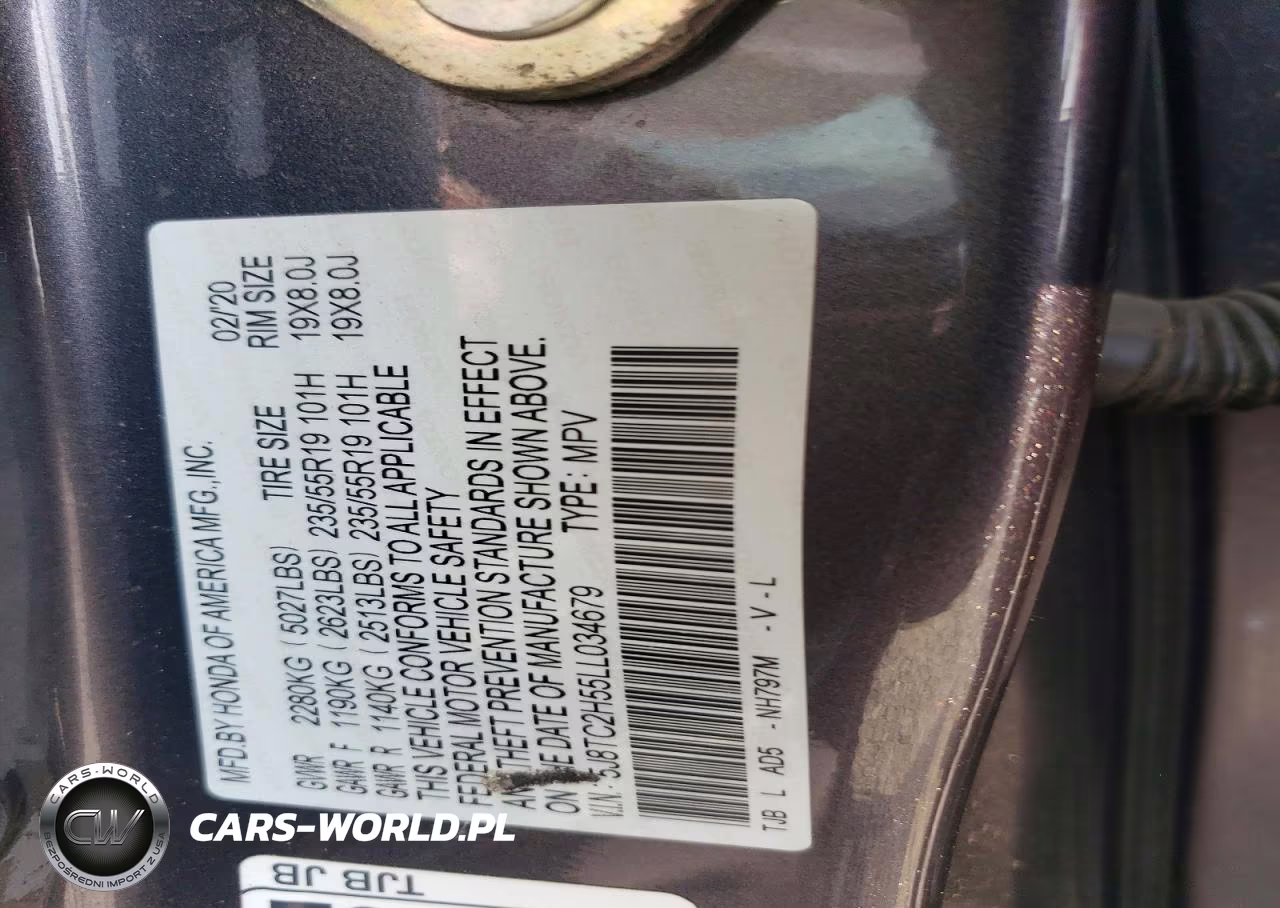 2020 Acura Rdx Technology VIN:5J8TC2H55LL034679 - 14
