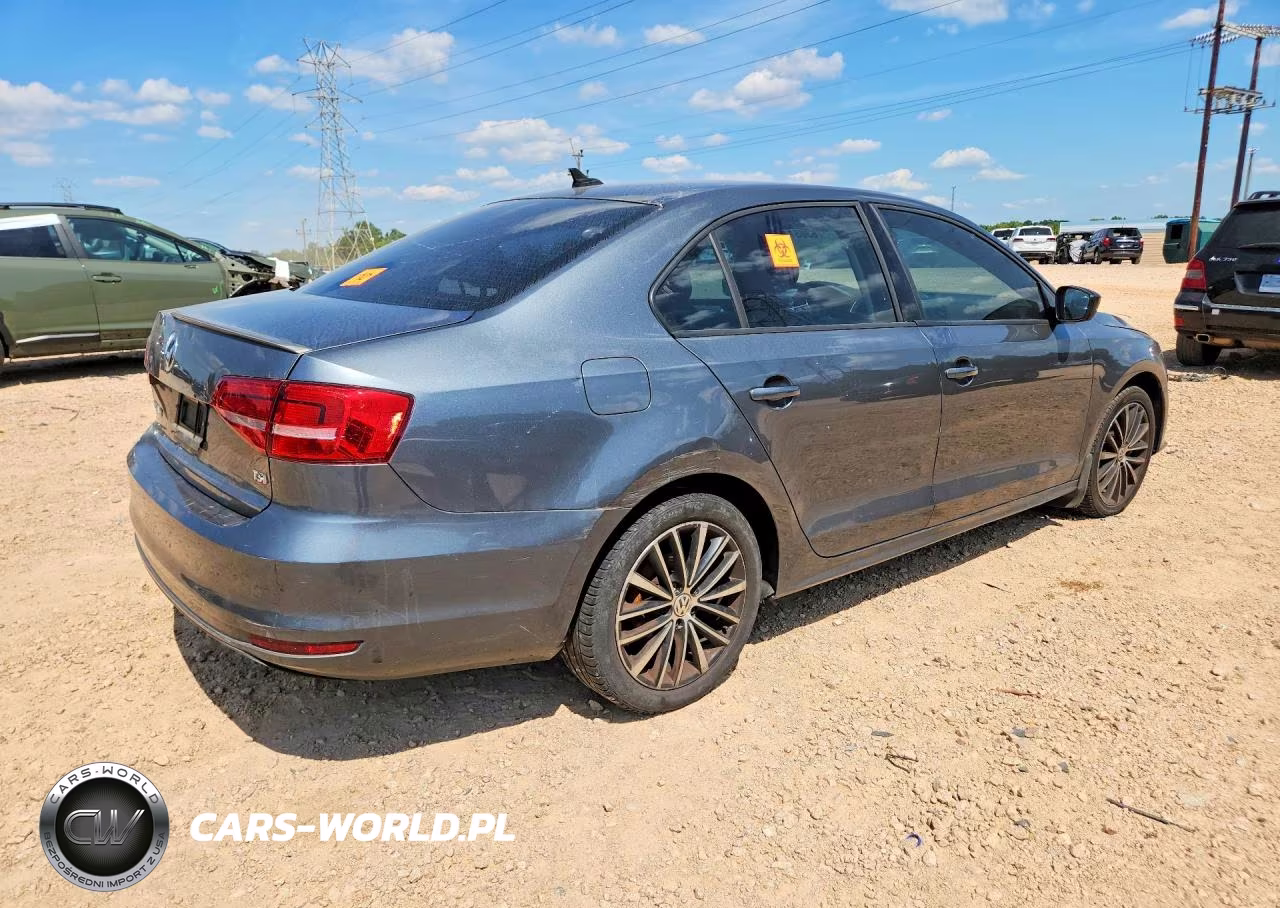 2015 Volkswagen Jetta Se VIN:3VWD17AJ3FM323119 - 3