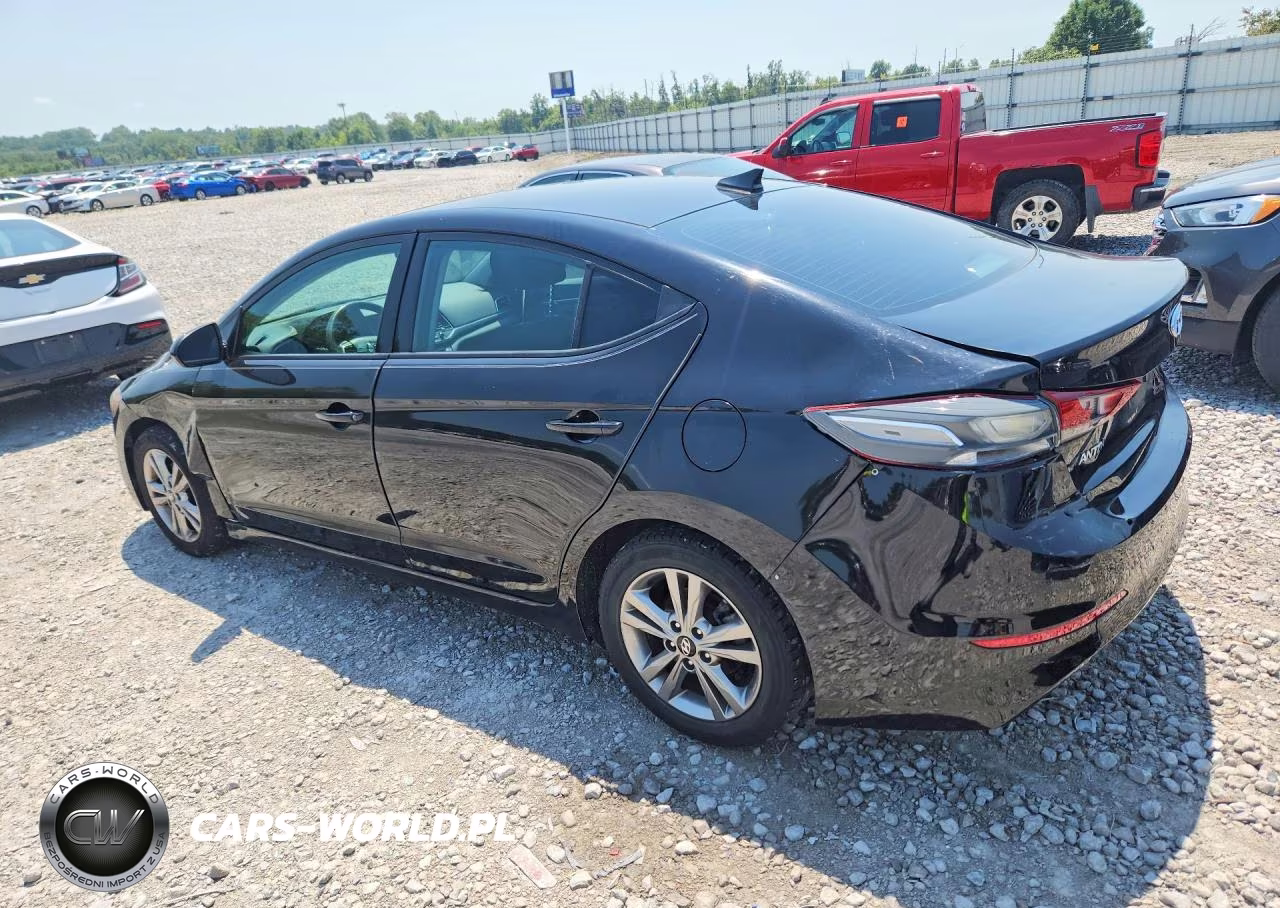 2018 Hyundai Elantra Sel VIN:KMHD84LF5JU663006 - 2