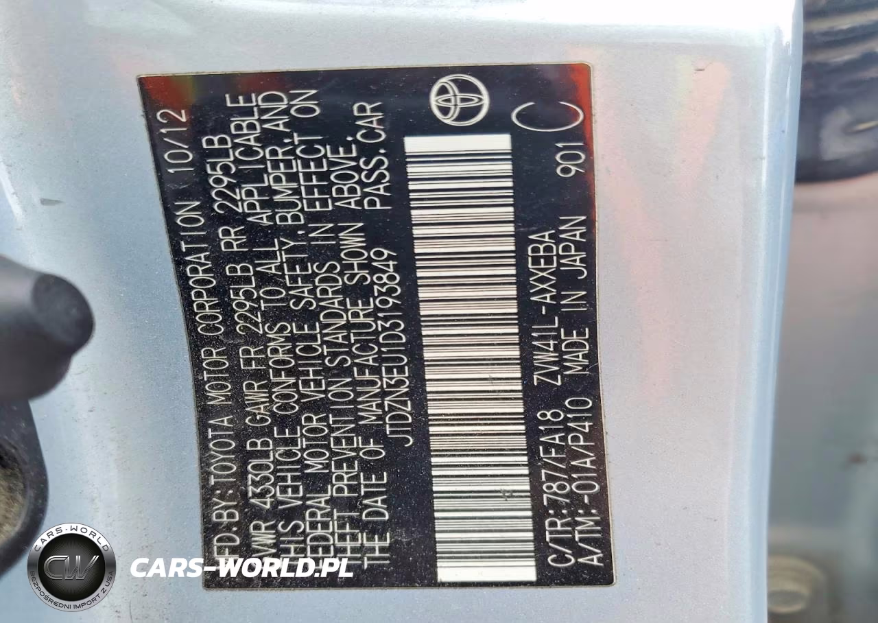 2013 Toyota Prius V Two VIN:JTDZN3EU1D3193849 - 12