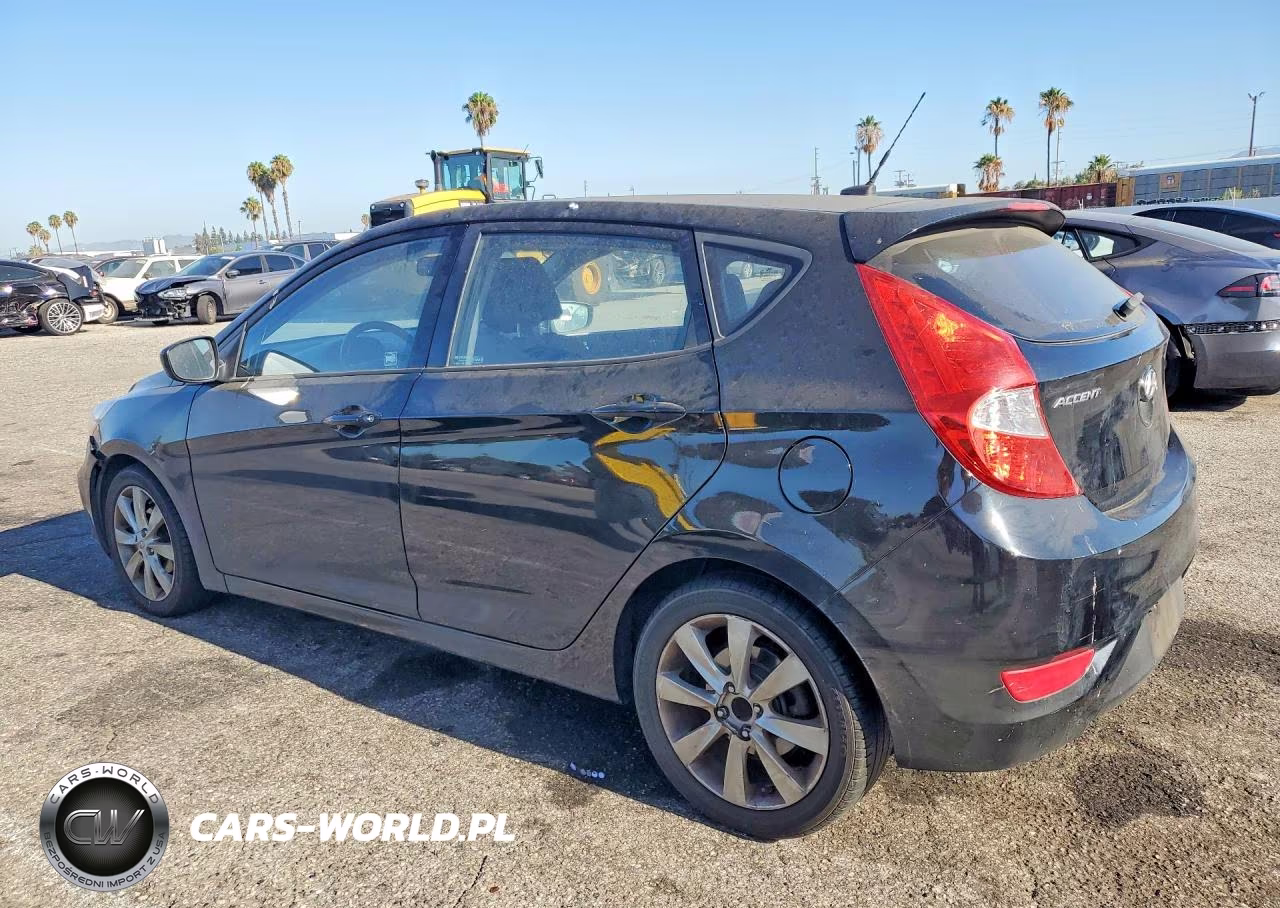2012 Hyundai Accent Se VIN:KMHCU5AE5CU004613 - 2