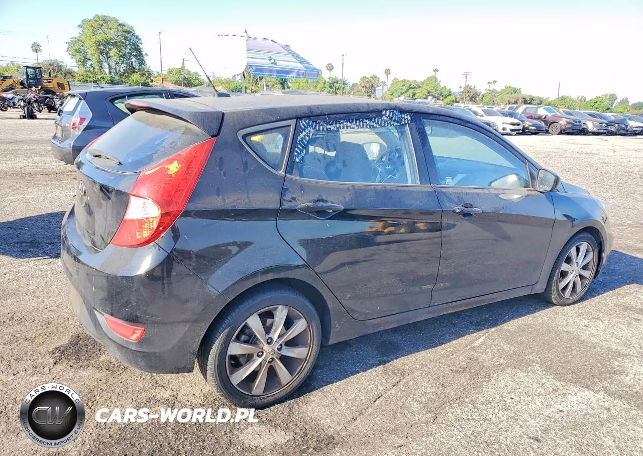 2012 Hyundai Accent Se VIN:KMHCU5AE5CU004613 - 3