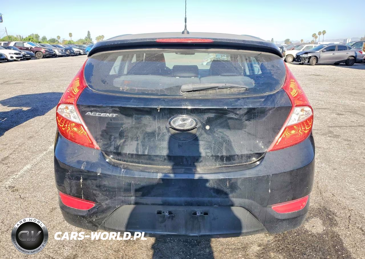 2012 Hyundai Accent Se VIN:KMHCU5AE5CU004613 - 6