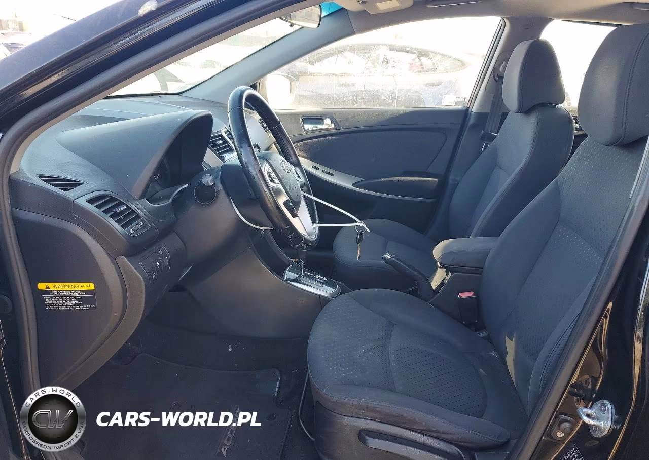 2012 Hyundai Accent Se VIN:KMHCU5AE5CU004613 - 7