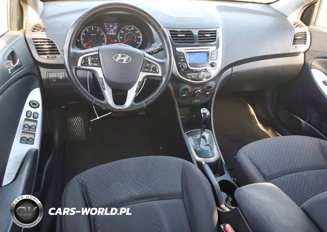 2012 Hyundai Accent Se VIN:KMHCU5AE5CU004613 - 8