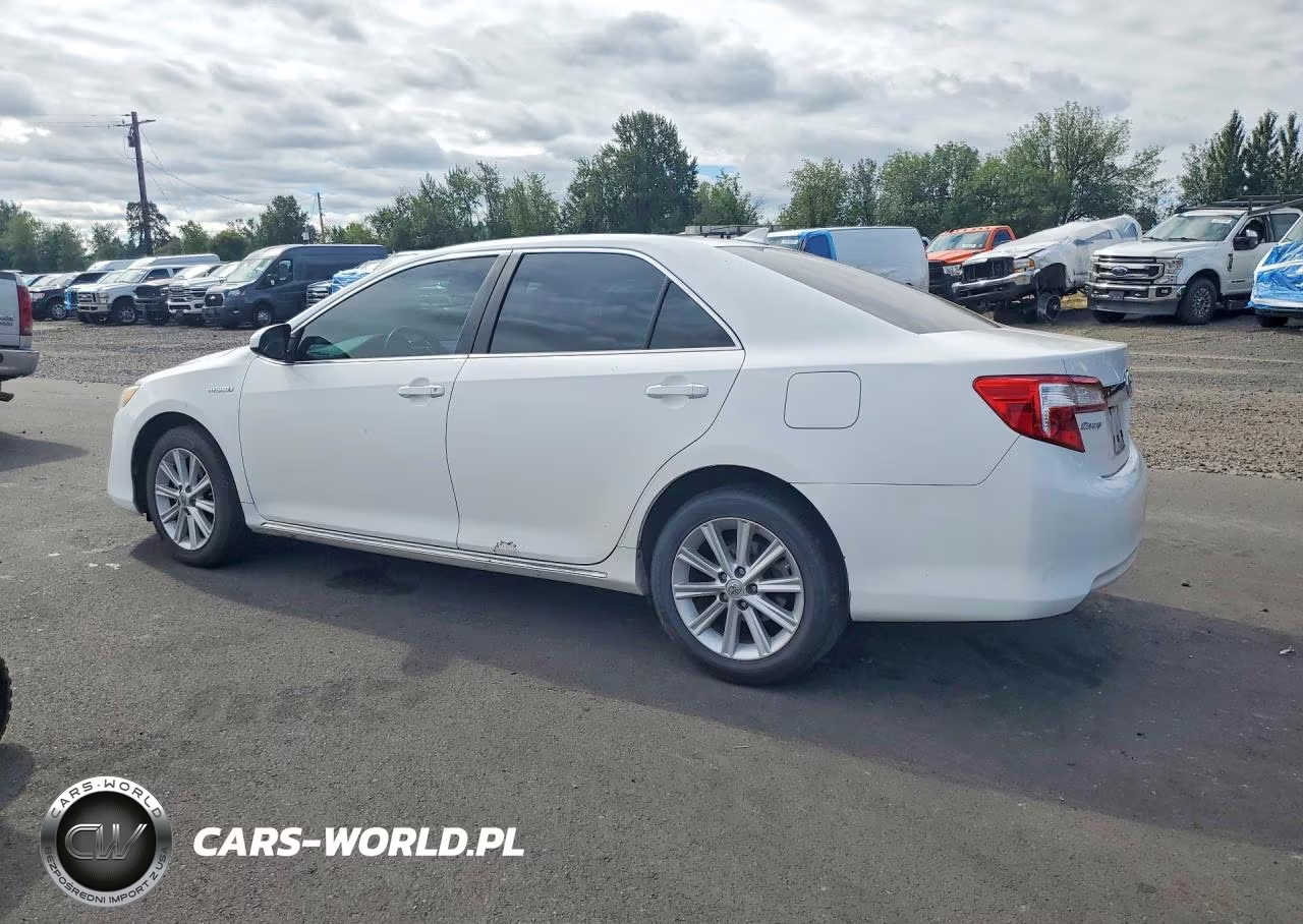 2012 Toyota Camry Hybrid Xle VIN:4T1BD1FK5CU003660 - 2