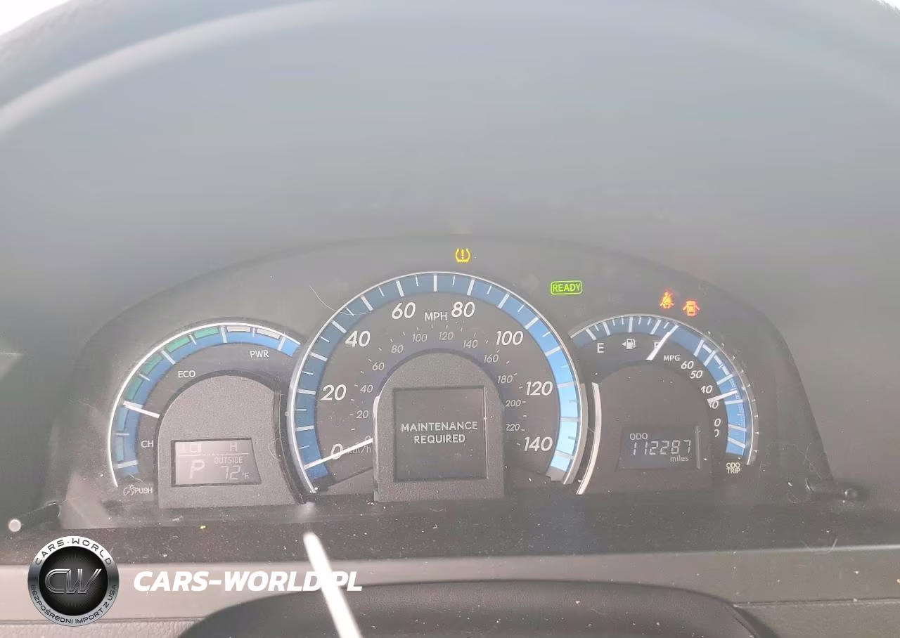 2012 Toyota Camry Hybrid Xle VIN:4T1BD1FK5CU003660 - 9