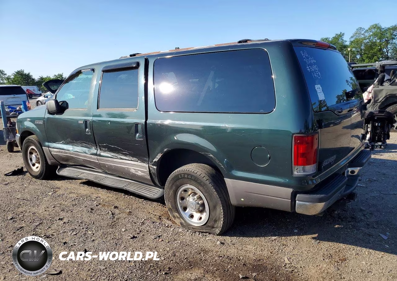 2002 Ford Excursion Xlt VIN:1FMNU40L82EA51680 - 2