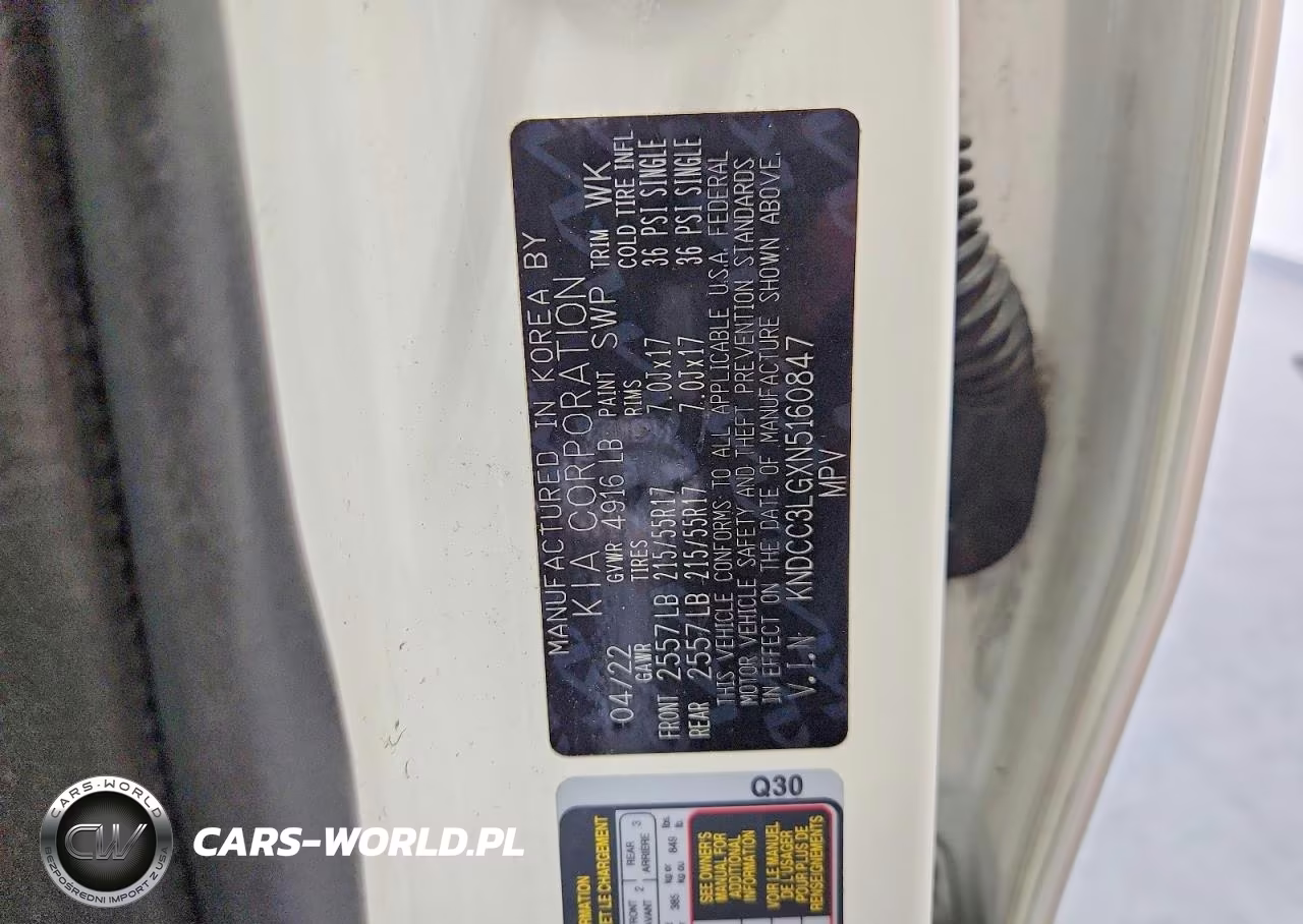 2022 Kia Niro Ev S VIN:KNDCC3LGXN5160847 - 12
