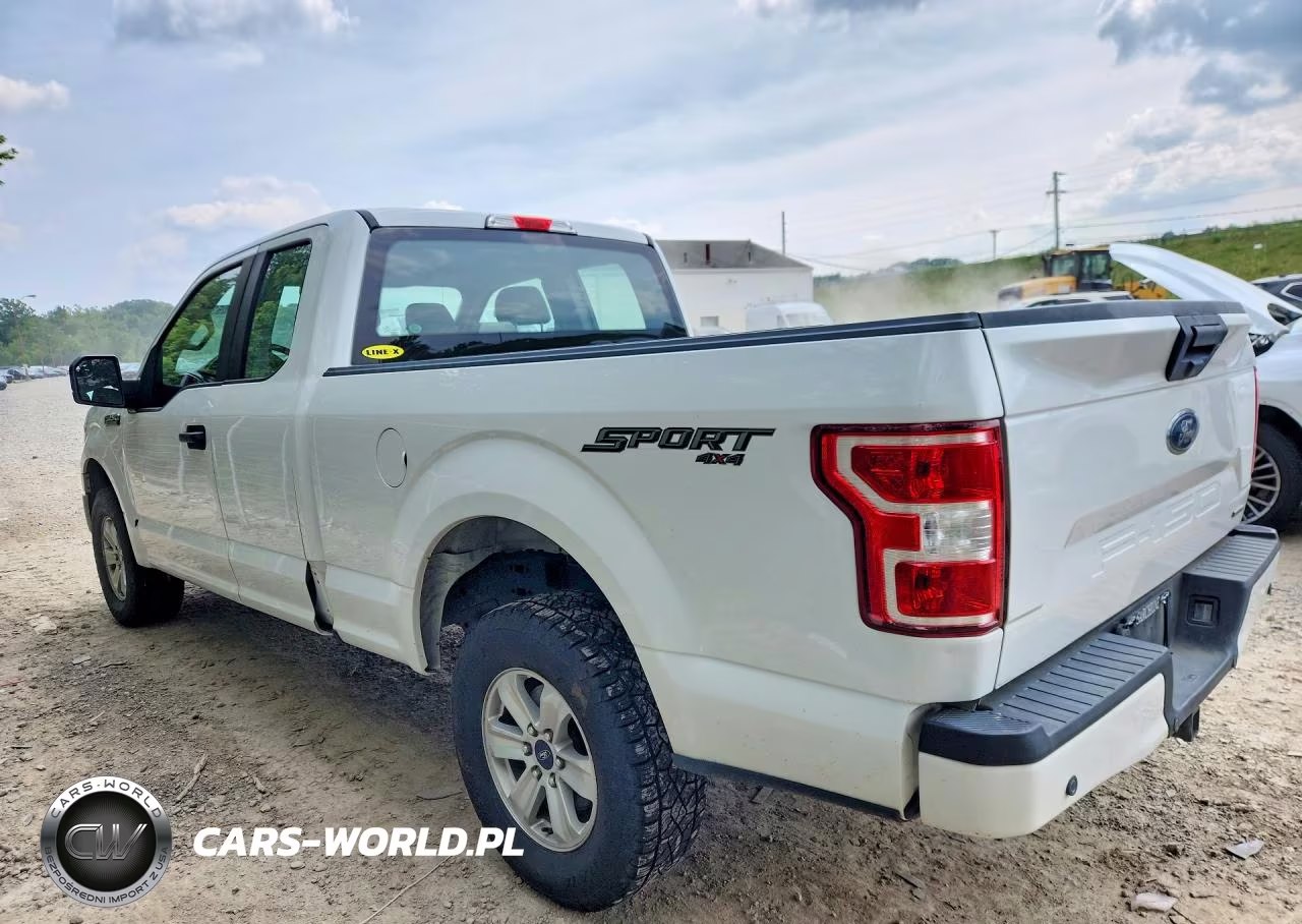 2020 Ford F150 Super Cab VIN:1FTFX1E45LFC31338 - 2