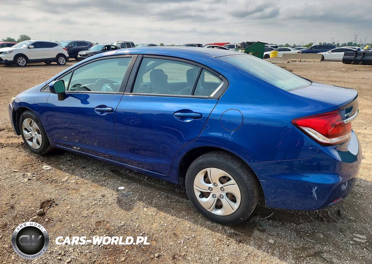 2014 Honda Civic Lx VIN:19XFB2F54EE031270 - 2