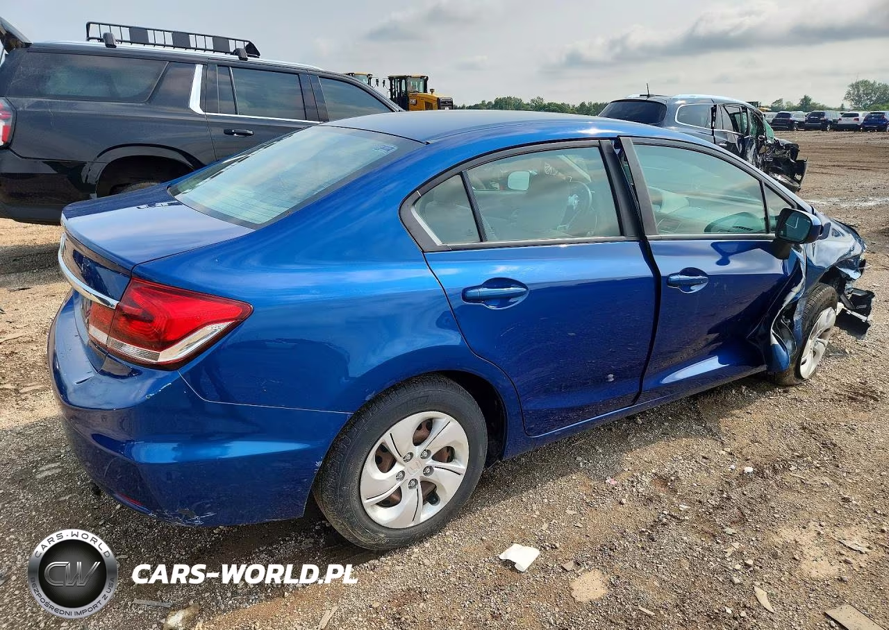 2014 Honda Civic Lx VIN:19XFB2F54EE031270 - 3