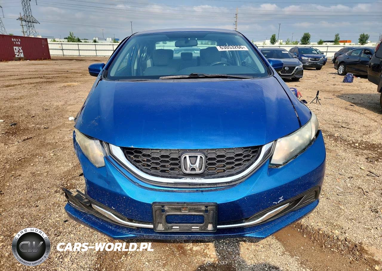 2014 Honda Civic Lx VIN:19XFB2F54EE031270 - 5