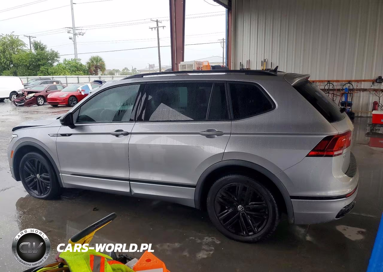 2022 Volkswagen Tiguan Se R-Line Black VIN:3VVCB7AX4NM022245 - 2