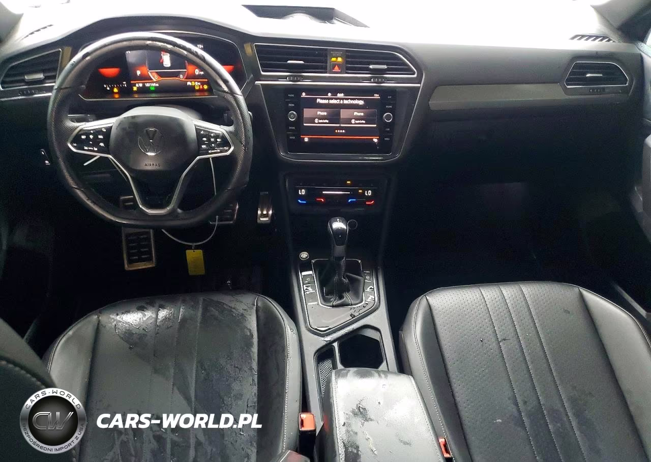 2022 Volkswagen Tiguan Se R-Line Black VIN:3VVCB7AX4NM022245 - 8
