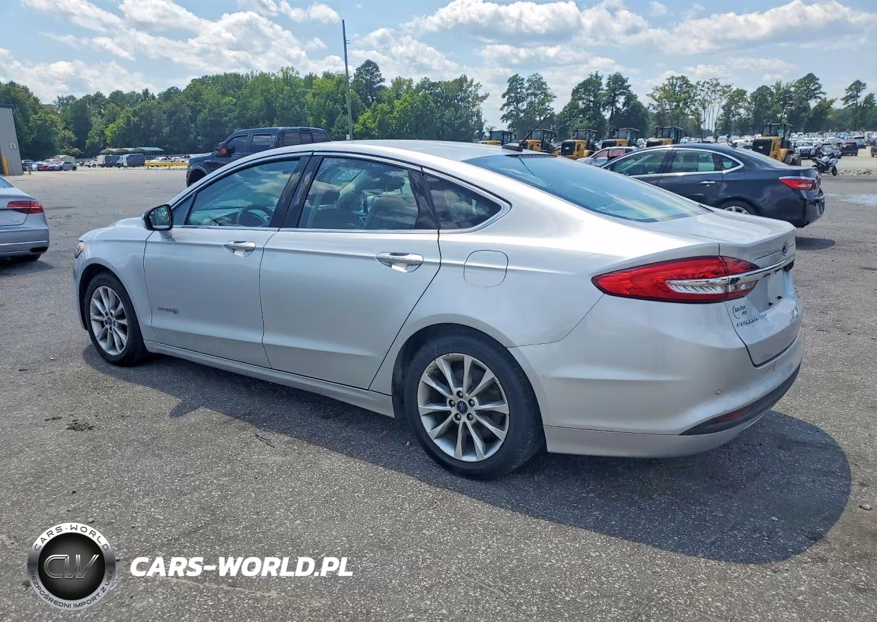 2017 Ford Fusion Se Hybrid VIN:3FA6P0LU0HR108088 - 2