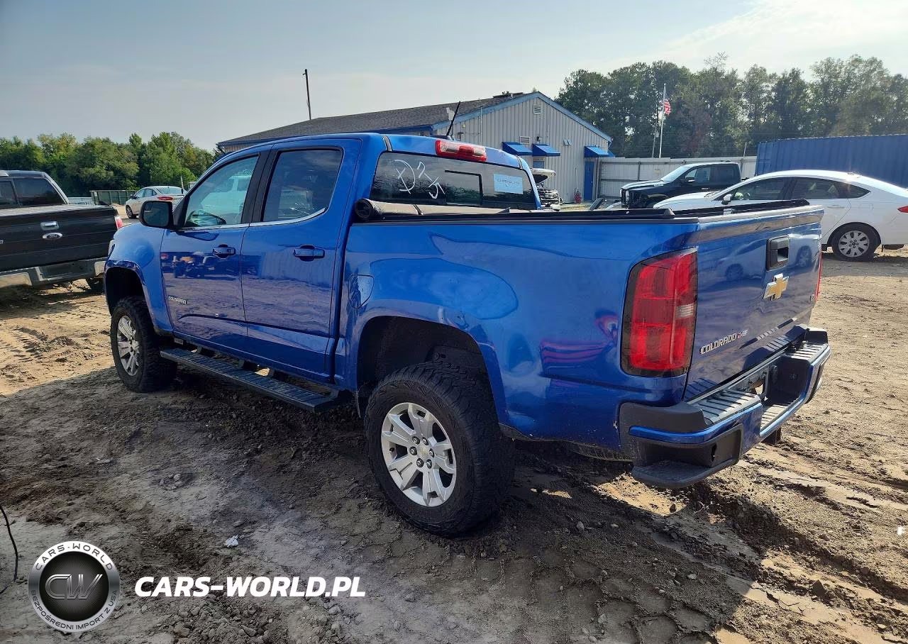 2018 Chevrolet Colorado Lt VIN:1GCGSCEN2J1258837 - 2