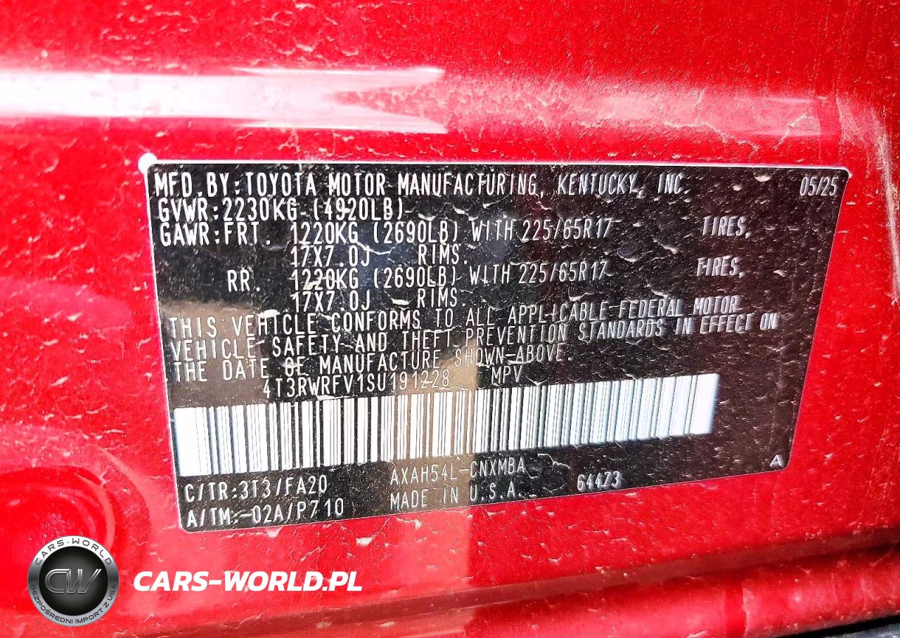2025 Toyota Rav4 Hybrid Xle VIN:4T3RWRFV1SU191228 - 13