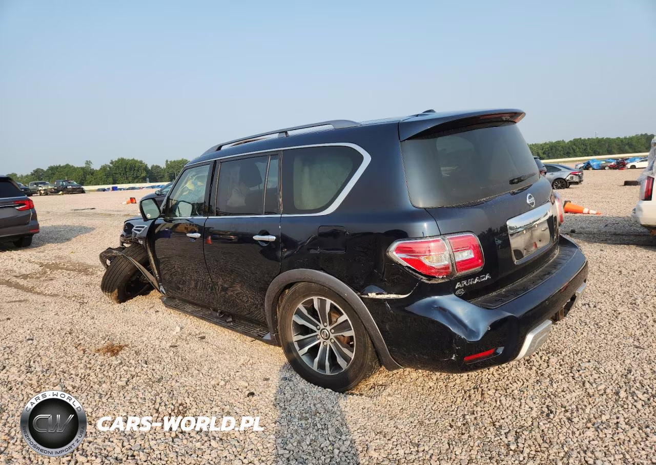 2018 Nissan Armada Sl VIN:JN8AY2NC0JX500359 - 2