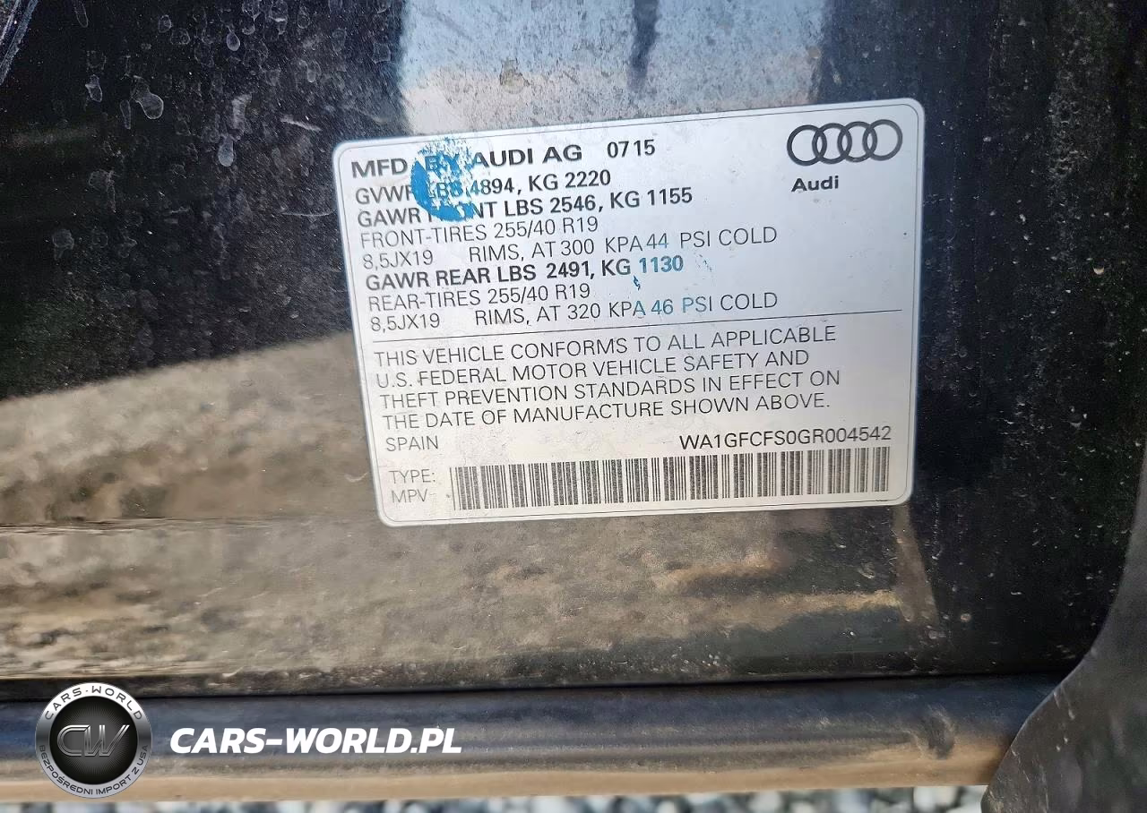 2016 Audi Q3 Prestige VIN:WA1GFCFS0GR004542 - 14