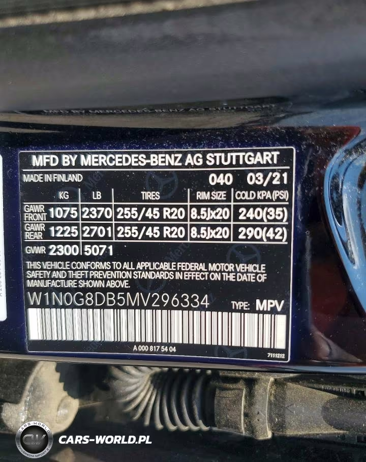 2021 Mercedes-Benz Glc 300 VIN:W1N0G8DB5MV296334 - 13