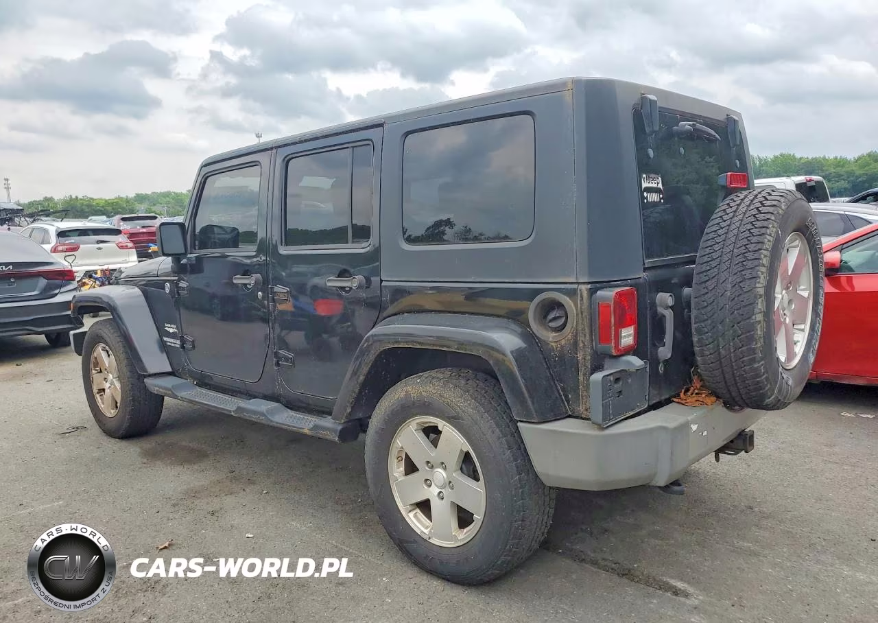 2009 Jeep Wrangler Unlimited Sahara VIN:1J4GA59149L775542 - 2