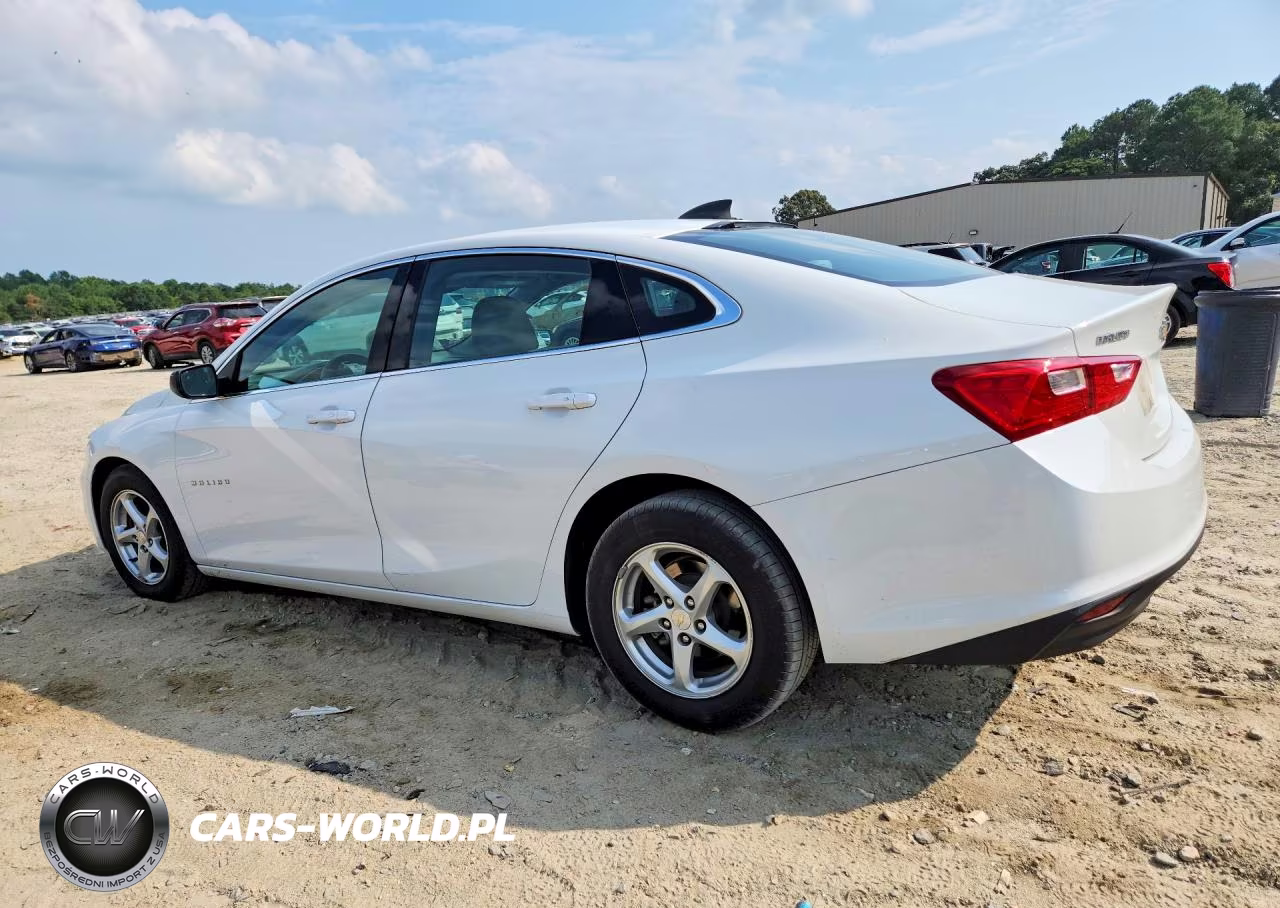 2017 Chevrolet Malibu Ls VIN:1G1ZB5ST7HF291412 - 2