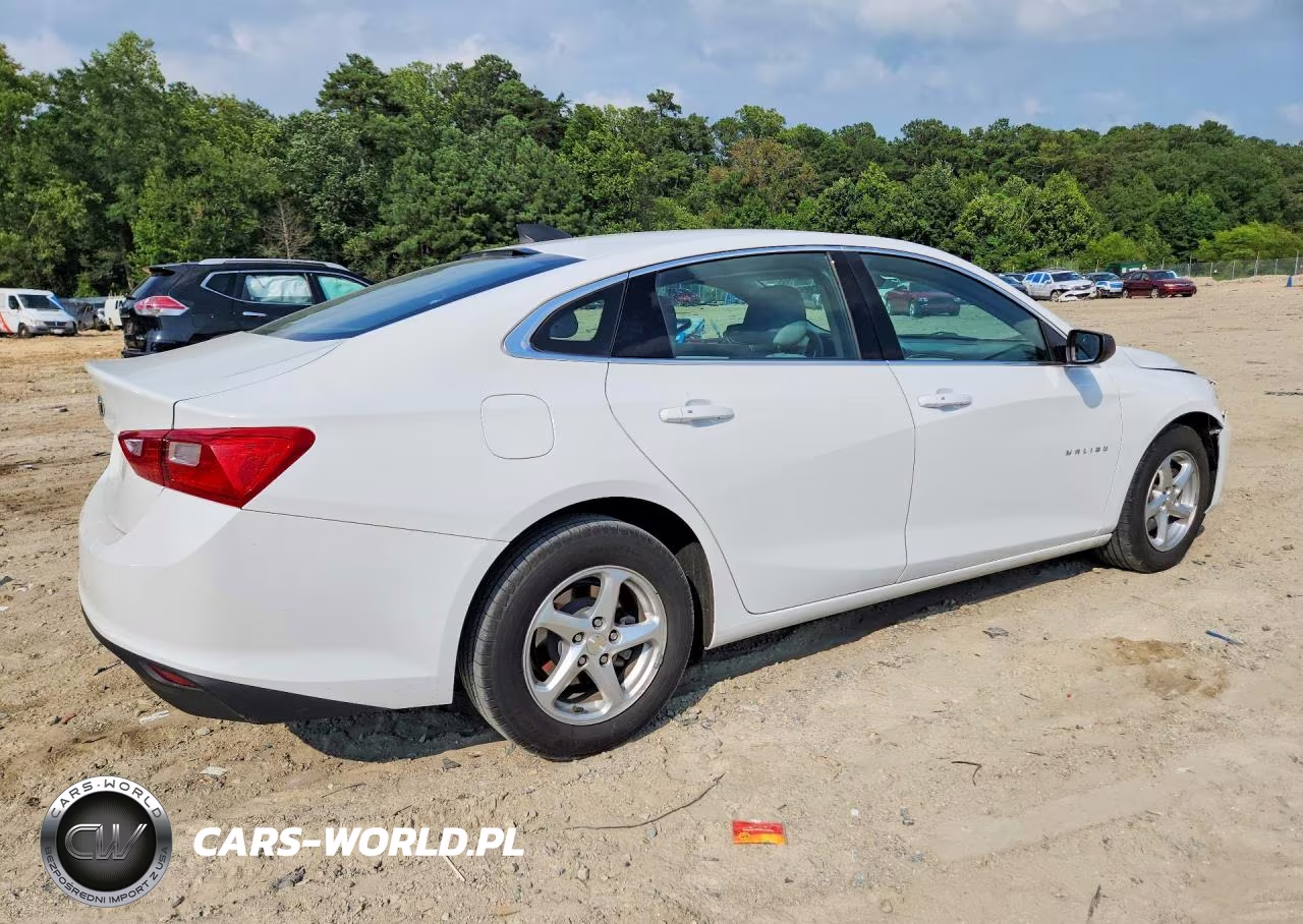 2017 Chevrolet Malibu Ls VIN:1G1ZB5ST7HF291412 - 3