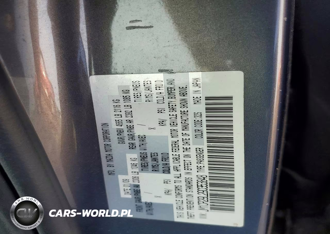 2009 Mazda 5 VIN:JM1CR29L290353848 - 13
