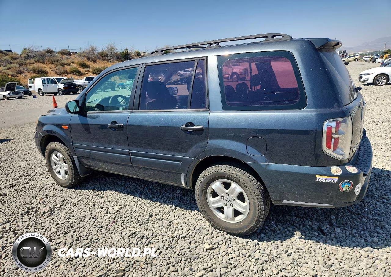 2006 Honda Pilot Lx VIN:2HKYF18196H512937 - 2