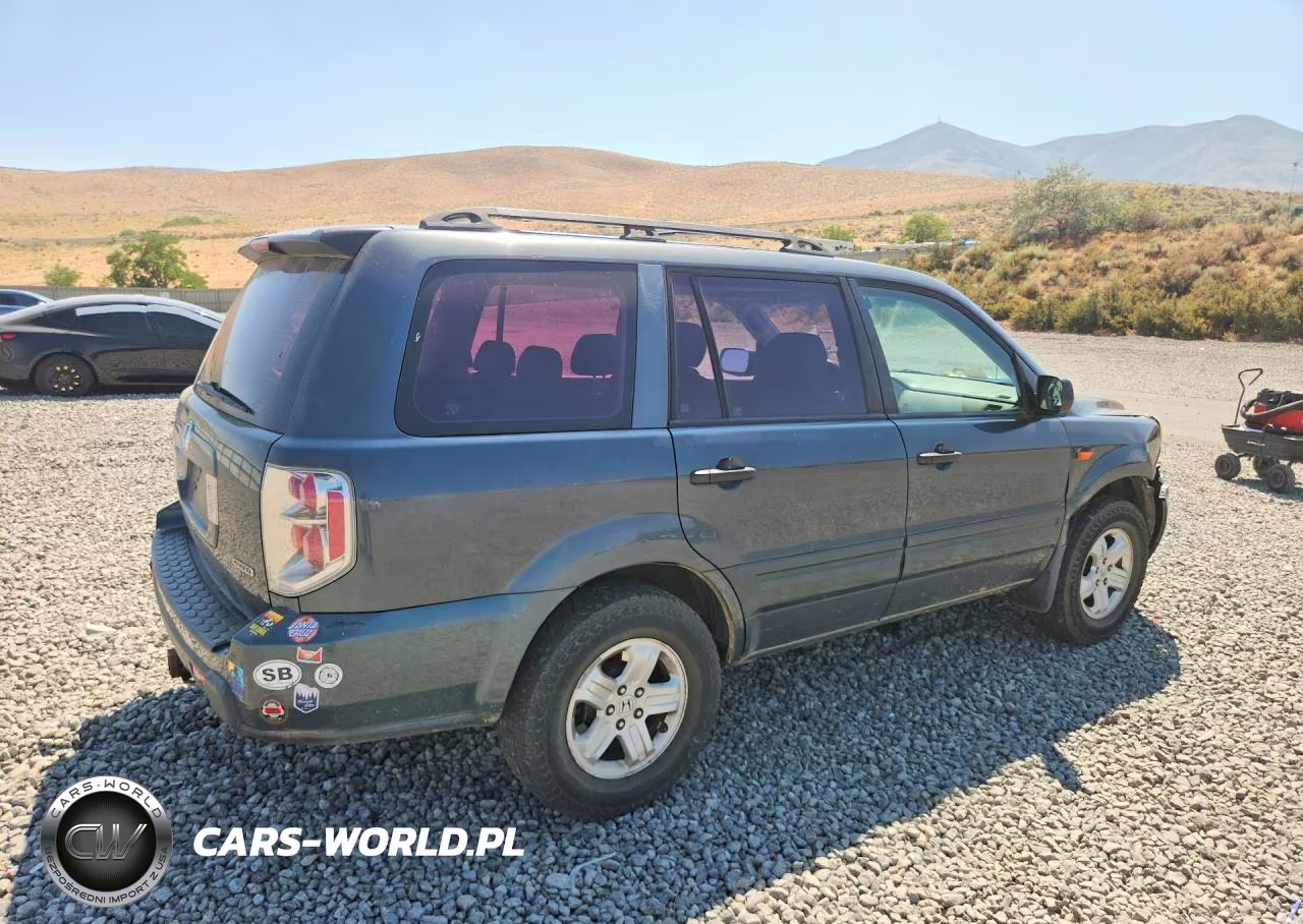 2006 Honda Pilot Lx VIN:2HKYF18196H512937 - 3