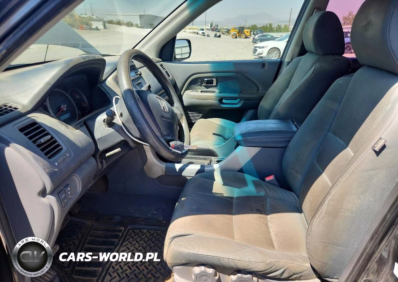 2006 Honda Pilot Lx VIN:2HKYF18196H512937 - 7