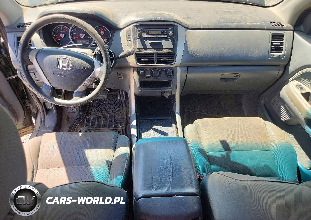 2006 Honda Pilot Lx VIN:2HKYF18196H512937 - 8