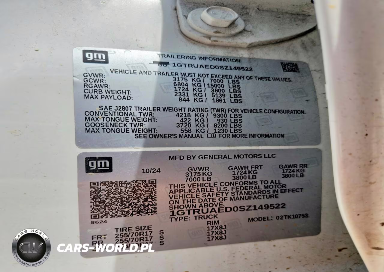 2025 GMC Sierra K1500 VIN:1GTRUAED0SZ149522 - 12