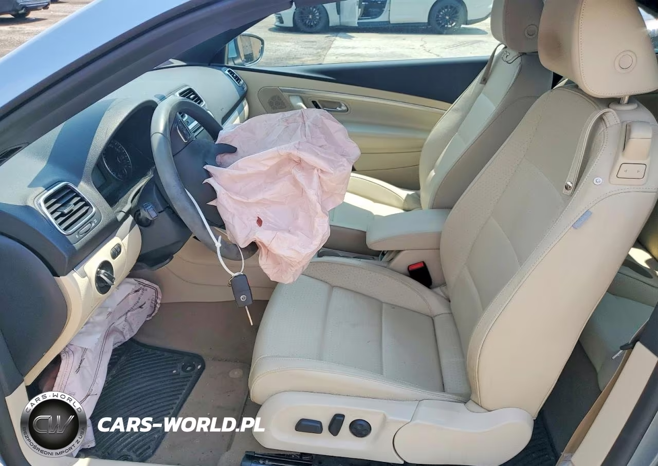 2014 Volkswagen Eos Komfort VIN:WVWBW8AH7EV000498 - 7