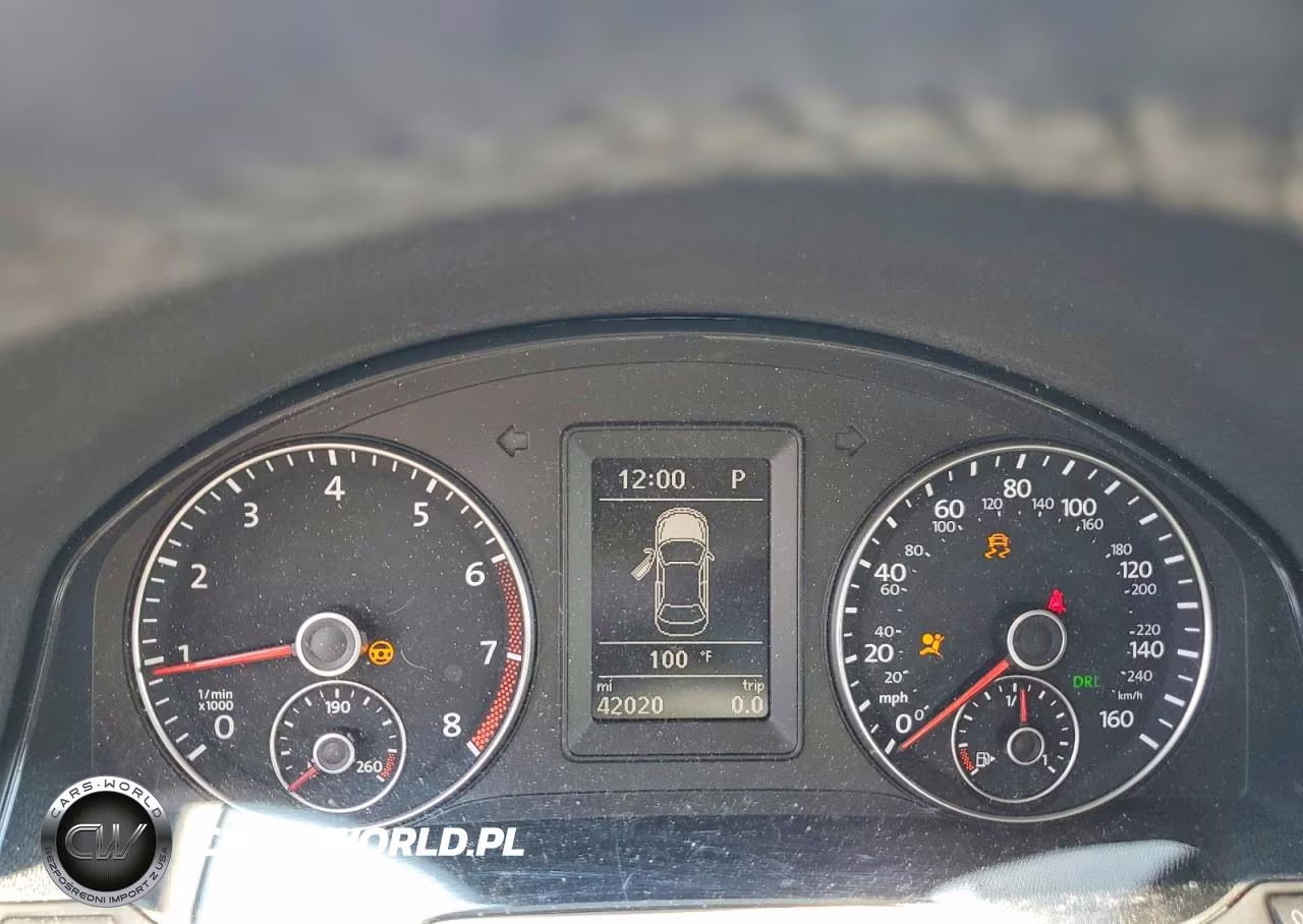 2014 Volkswagen Eos Komfort VIN:WVWBW8AH7EV000498 - 9