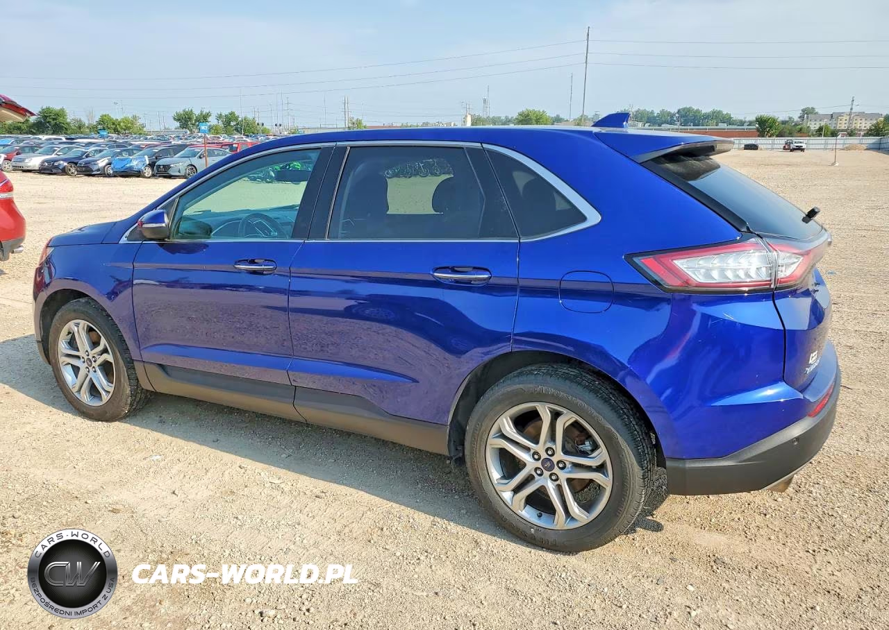 2015 Ford Edge Titanium VIN:2FMTK4K98FBB54985 - 2