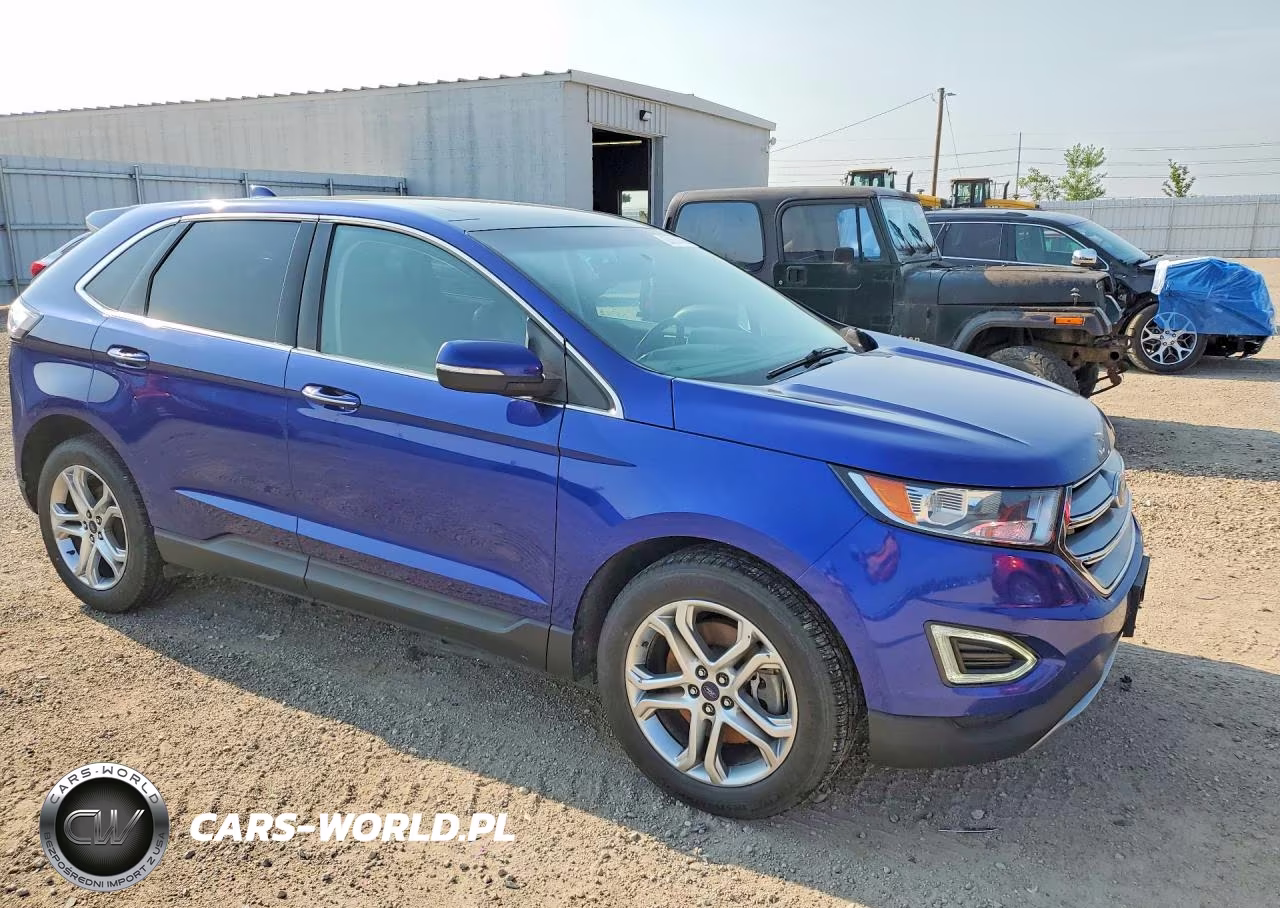 2015 Ford Edge Titanium VIN:2FMTK4K98FBB54985 - 4