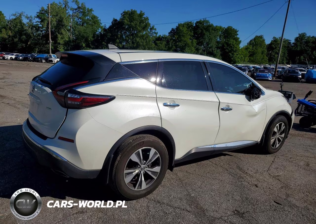 2022 Nissan Murano S VIN:5N1AZ2AS2NC119627 - 3